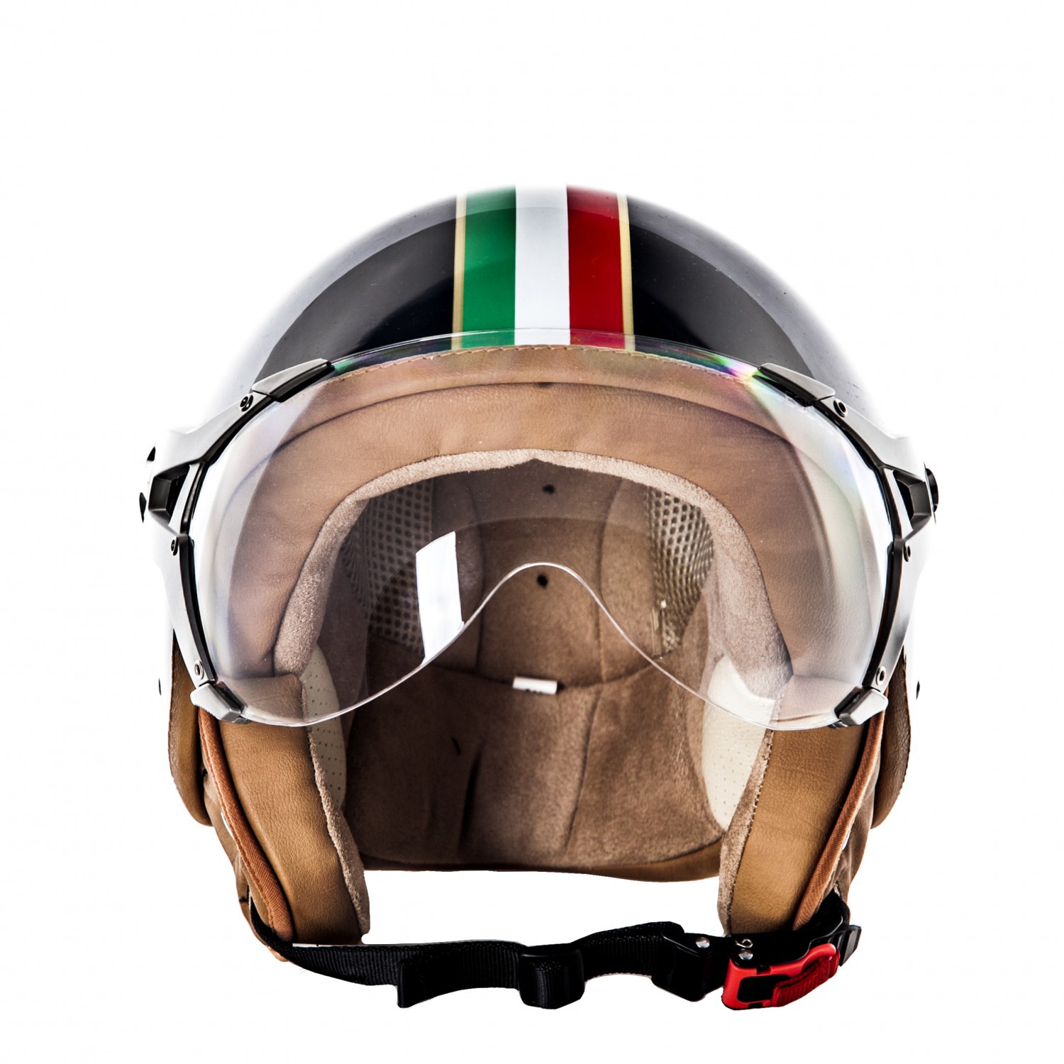 SOXON SP325 Imola Black JetHelm Vespa RollerHelm MotorradHelm XS